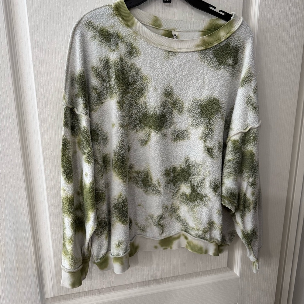 Free People Intimately Sweatshirt Tie Dye Size XS